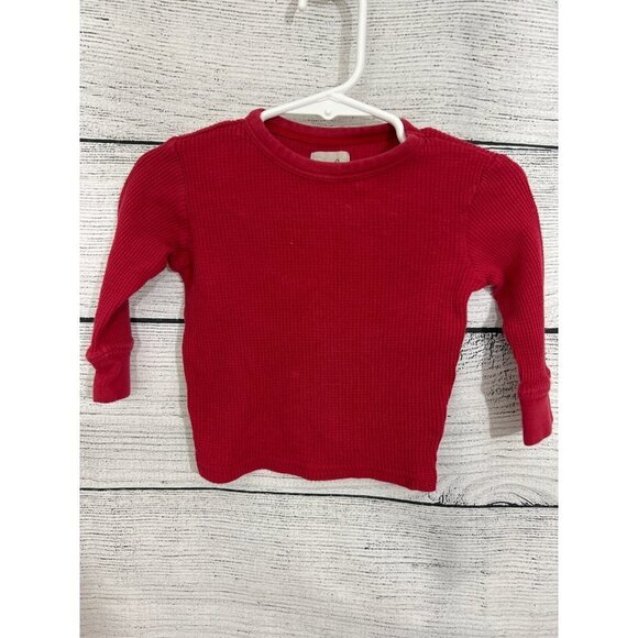 Peek Red Waffle Shirt - Picture 1 of 2